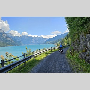 Along the Walensee