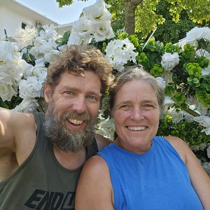 The happy couple