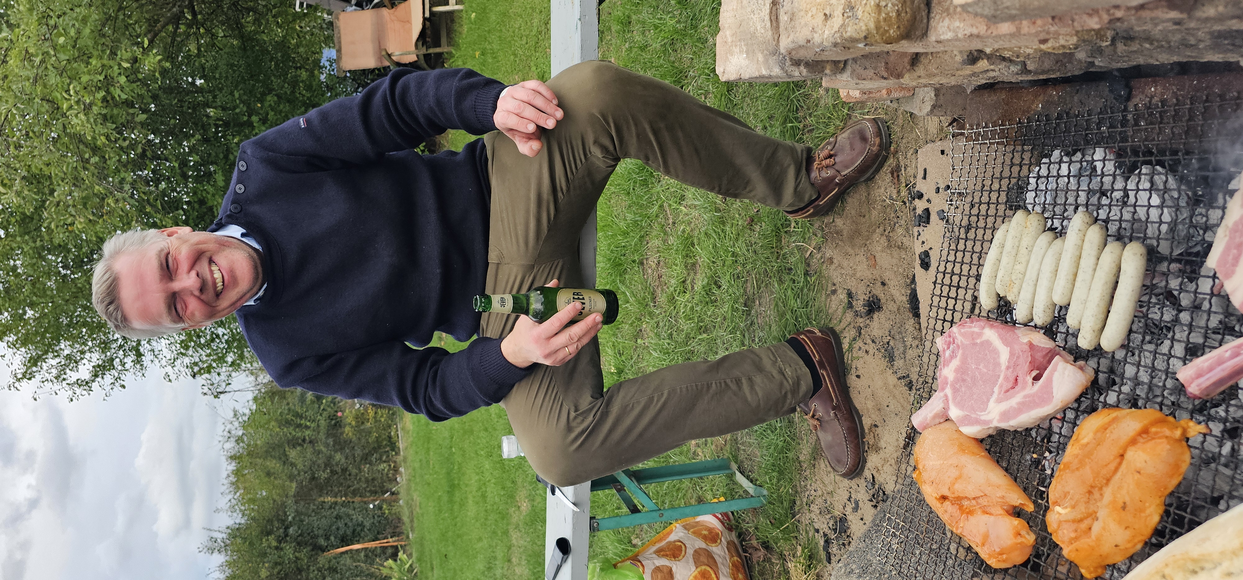 Clemens on his Datcha